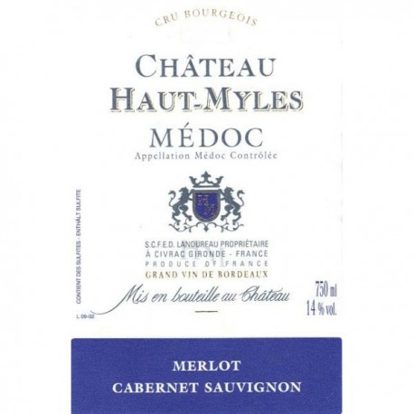 Château Haut-Myles 2013