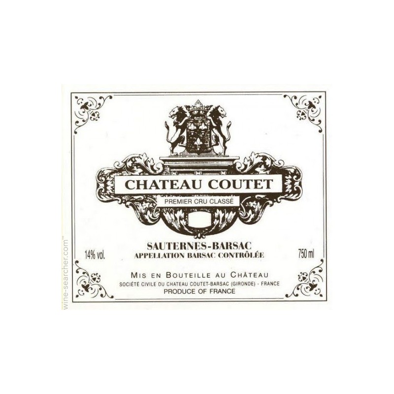 Château Coutet 2013 (375ml) Sweet