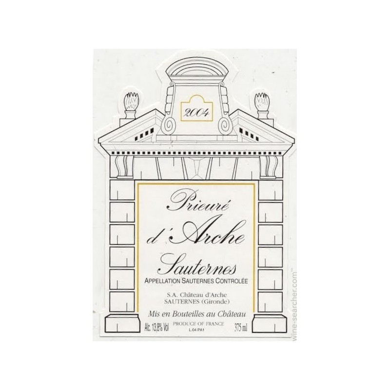 Chateau d'Arche Lafaurie Cuvee Madame 2000 (375ml)