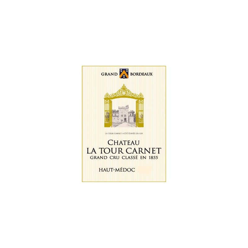 Château LA TOUR CARNET 2012