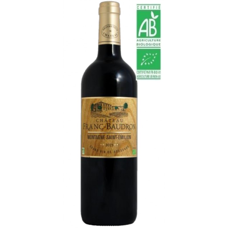 Chateau Franc-Baudron 2015 (Organic)
