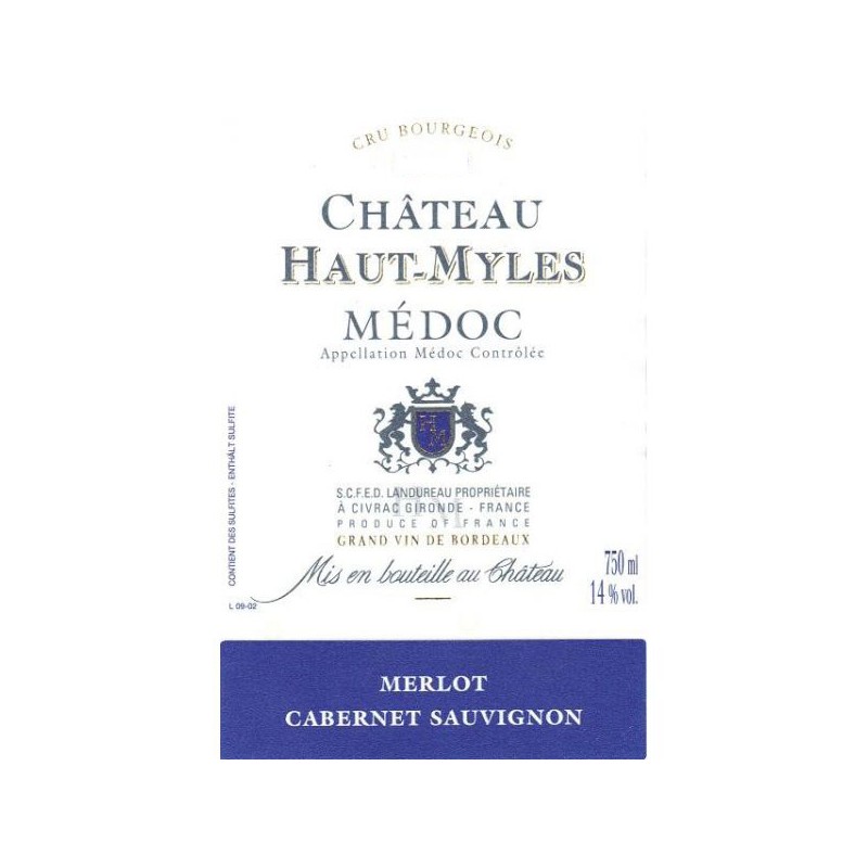 Château Haut-Myles 2013