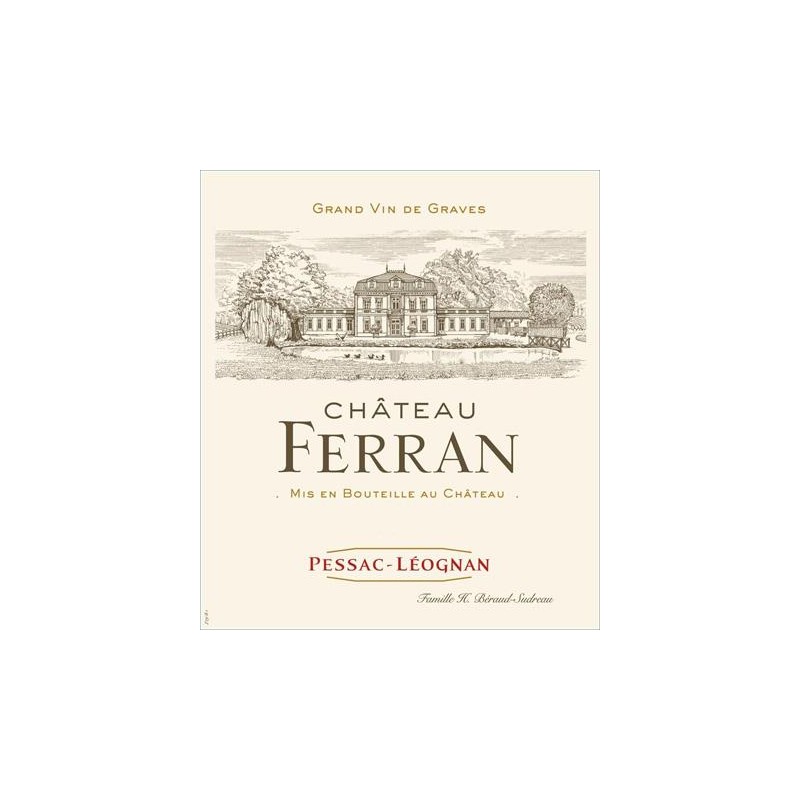 CHATEAU FERRAN BLC 2013